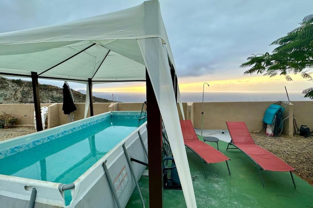 הוילה סנטה קרוז דה טנריף Peaceful Oasis With Magical Sea Views And A Pool מראה חיצוני תמונה